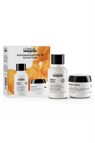 Loreal Professionnel Metal Detox Hair Kit 100+75 ml Saç Bakım Seti