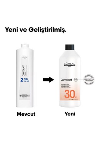 Loreal Professionnel Oxydant Creme 30 Vol %9 1000 ml Oksidan Krem
