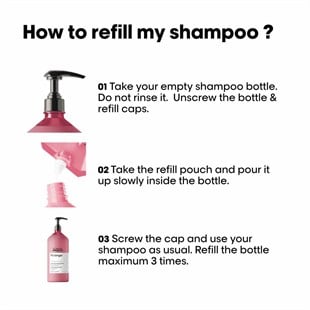 Loreal Professionnel Pro Longer Şampuan Refilli 1000 ml
