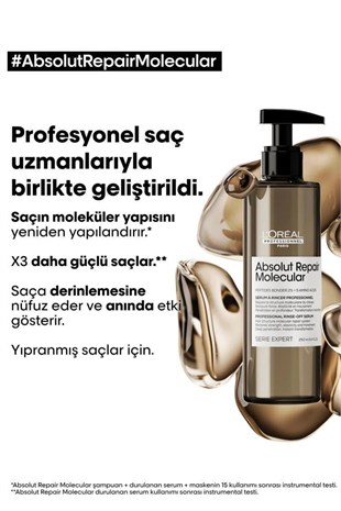 Loreal Professionnel Serie Expert Absolut Repair Molecular Saç Bakım Serum 250 ml