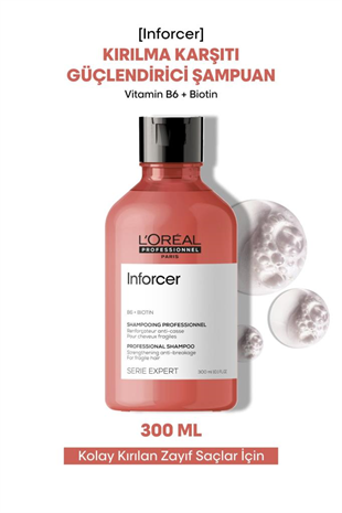 Loreal Professionnel Serie Expert Inforcer Kırılma Karşıtı 300 ml Güçlendirici Şampuan