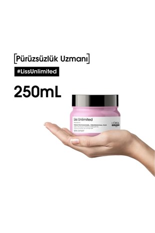 Loreal Professionnel Serie Expert Liss Unlimited Yumuşaklık Veren Maske 250 ml