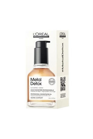 LOreal Professionnel Serie Expert Metal Detox Oil Konsantre 50 ml Saç Bakım Yağ 