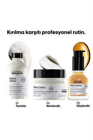 Loreal Professionnel Serie Expert Metal Detox Mini Duo Kit 100+75 ML