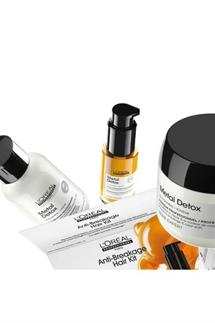 Loreal Professionnel Serie Expert Metal Detox Mini Duo Kit 100+75+30 ML