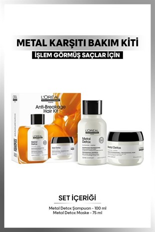Loreal Professionnel Serie Expert Metal Detox Mini Duo Kit 100+75 ML