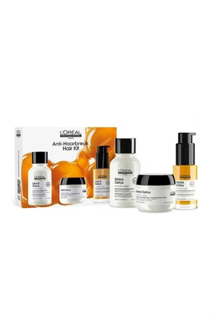 Loreal Professionnel Serie Expert Metal Detox Mini Duo Kit 100+75+30 ML