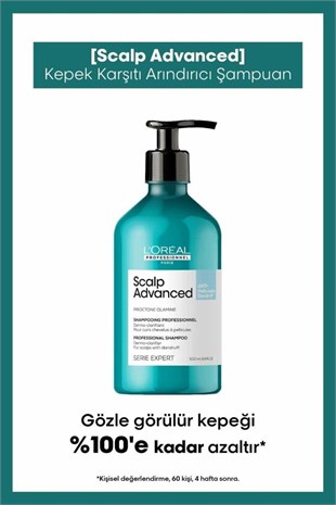 Loreal Professionnel Serie Expert Scalp Advanced Kepek Karşıtı Şampuan 500 ml