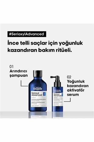Loreal Professionnel Serie Expert Serioxyl Advanced Incelmiş Saç Şampuan 1500 ml
