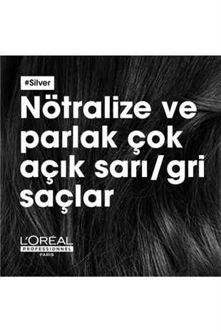 Loreal Professionnel Serie Expert Silver Renk Dengeleyici Şampuanı 500 ml Refill 