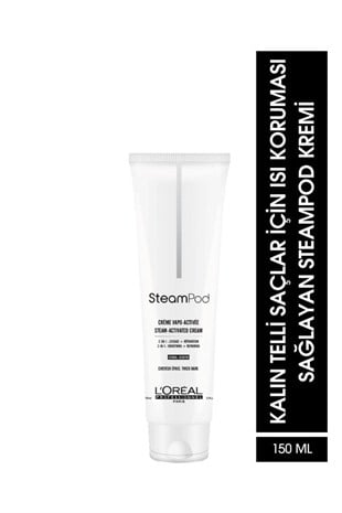 Loreal Professionnel Steampod Kalın Saçlar İçin Bakım Kremi 150 ml 