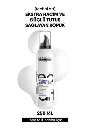 Loreal Professionnel Techni Art Full Volume Extra Ekstra Hacimlendirici Saç Köpüğü 250 ml