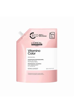 Loreal Professionnel Vitamino Color Shampoo 1500 ml Şampuan Refill