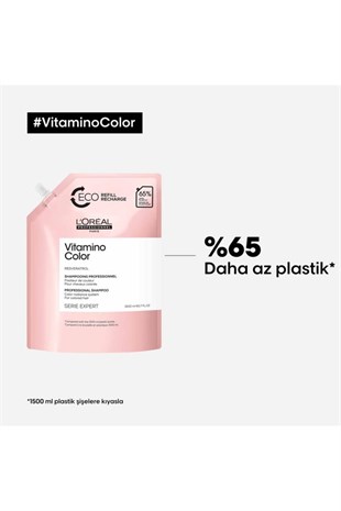 Loreal Professionnel Vitamino Color Shampoo 1500 ml Şampuan Refill