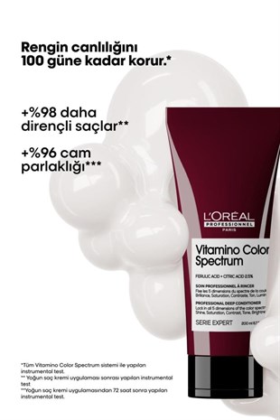 Loreal Professionnel Vitamino Color Spectrum Boyalı Saçlar İçin Parlaklık Kazandıran Saç Kremi 200 ml