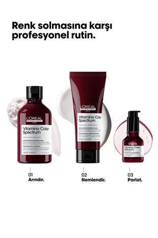 Loreal Professionnel Vitamino Color Spectrum Boyalı Saçlar İçin Solma Karşıtı Şampuan 300 ml