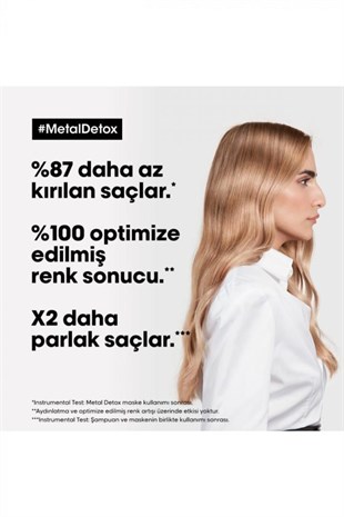 Loreal Serie Expert Metal Detox Maskesi 250 ml