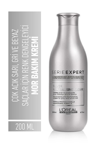 Loreal Serie Expert Silver Neutralising Renk Dengeleyici Saç Kremi 200 ml