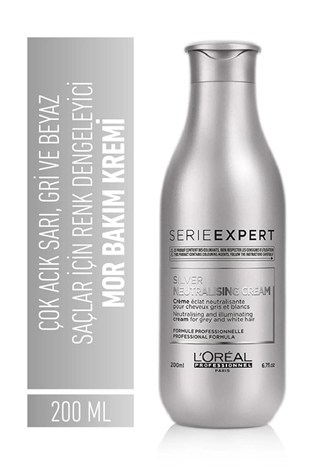 Loreal Serie Expert Silver Neutralising Renk Dengeleyici Saç Kremi 200 ml