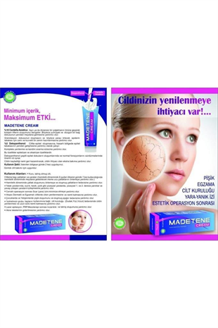 Madetene Cream 75 ml Nemlendirici