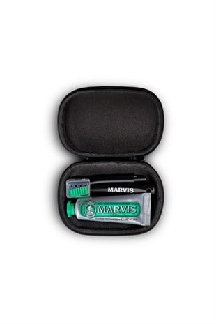 Marvis Classic Strong Mint 25 ml Diş Macunu+Diş Fırçası Seyahat Seti