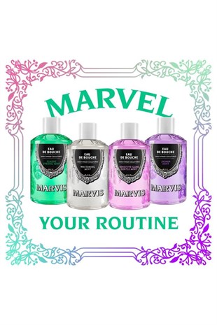 Marvis Classic Strong Mint Ağız Bakım Suyu 400 ml