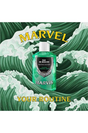 Marvis Classic Strong Mint Ağız Bakım Suyu 400 ml