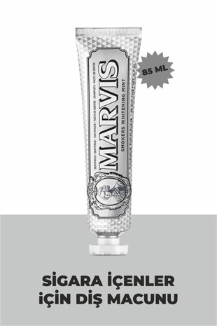 Marvis Smokers Whitening Mint 85 ml Diş Macunu