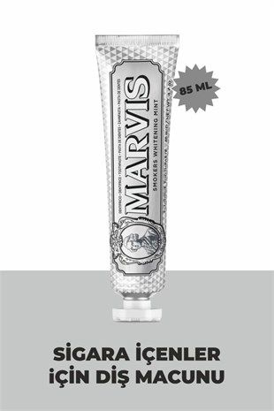 Marvis Smokers Whitening Mint 85 ml Diş Macunu