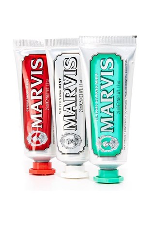 Marvis Toothpaste Travel With Flavour 3x25 ml Diş Macun Seti