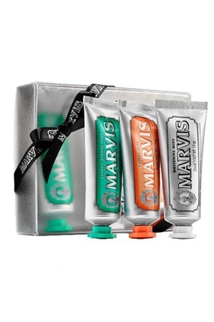 Marvis Toothpaste Travel With Flavour 3x25 ml Diş Macun Seti
