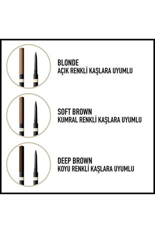 Max Factor Brow Shaper 20 Brown Kaş Kalemi