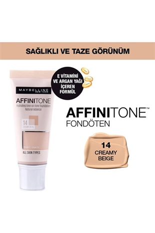 Maybelline New York Affınitone Foundation 14 