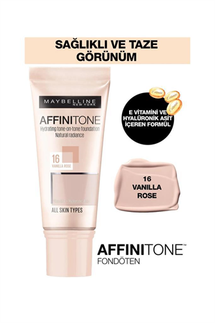 Maybelline New York Affinitone Foundation 16 