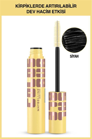 Maybelline New York Colossal Bubble Hacim Veren Maskara - Siyah