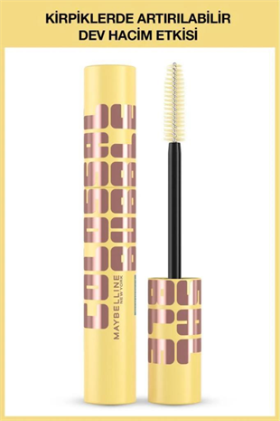 Maybelline New York Colossal Bubble Hacim Veren Maskara - Siyah