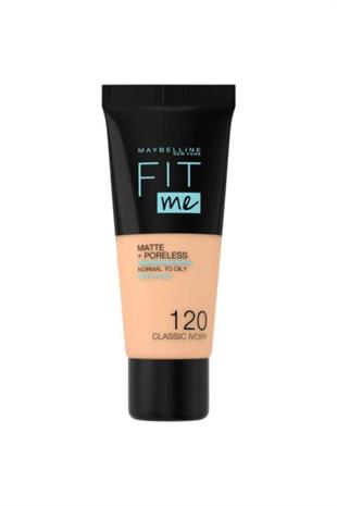 Maybelline New York Fit Me Matte 120 Classic Ivory Fondöten
