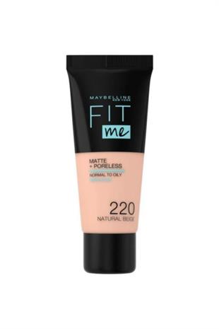 Maybelline New York Fit Me Matte 220 Natural Beige Fondöten