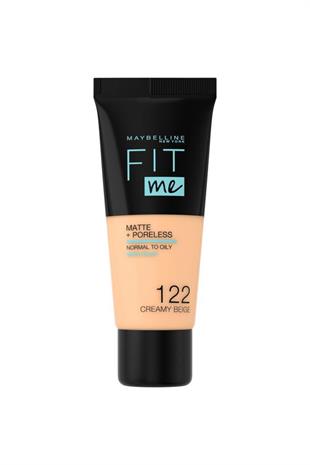 Maybelline New York Fit Me Matte Foundation 122 Creamy Beige 