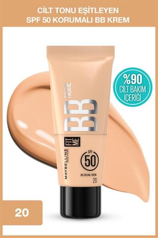 Maybelline New York Fit Me SPF50 BB Krem  20