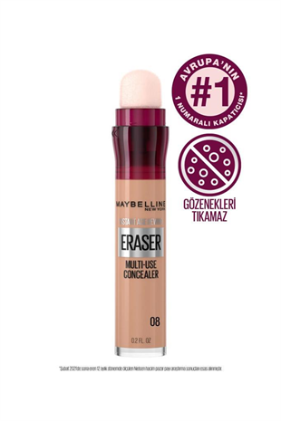 Maybelline New York Instant Anti Age Eraser 08 Buff Kapatıcı