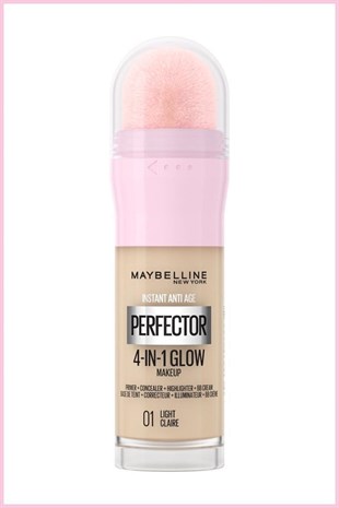 Maybelline New York Instant Perfector Glow 4 Etki 1 Arada Fondöten- 01 Light