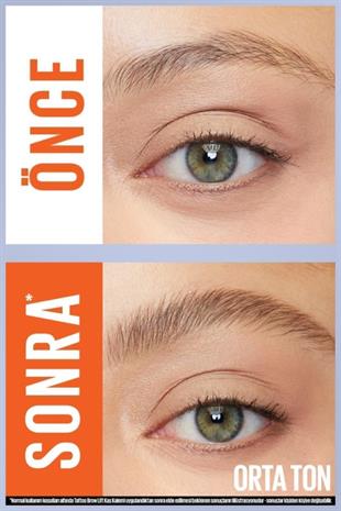 Maybelline New York Kaş Kalemi Tattoo Brow Lift Stick 03 Medium Brown