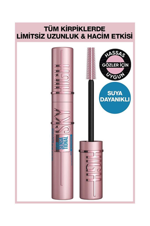 Maybelline New York Lash Sensational Sky High 01 Ekstra Siyah Maskara