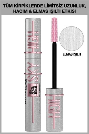 Maybelline New York Lash Sensational Sky High Space Diamond Top Coat Maskara