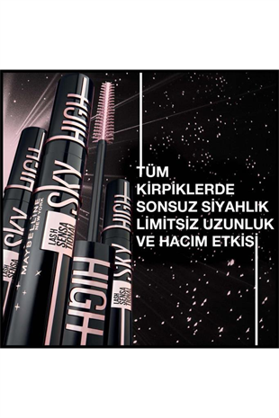 Maybelline New York Lash Sensational Sky High Cosmic Black Maskara