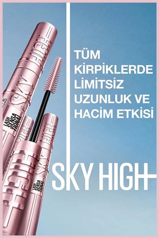 Maybelline New York Lash Sensational Sky High Maskara True Brown