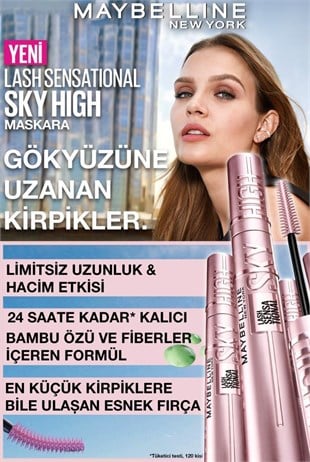 Maybelline New York Lash Sensational Sky High Maskara 