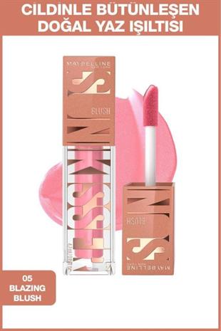 Maybelline New York Sunkisser Likit Allık - 05 Blazing Blush