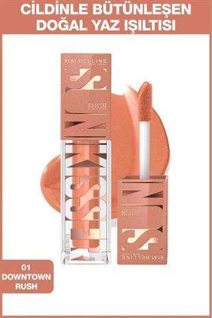 Maybelline New York Sunkisser Likit Allık- 01 Downtown